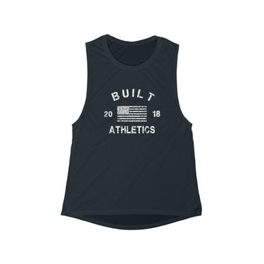 Printify Black / L The Foundation Women's Muscle Tank BuiltAthletics